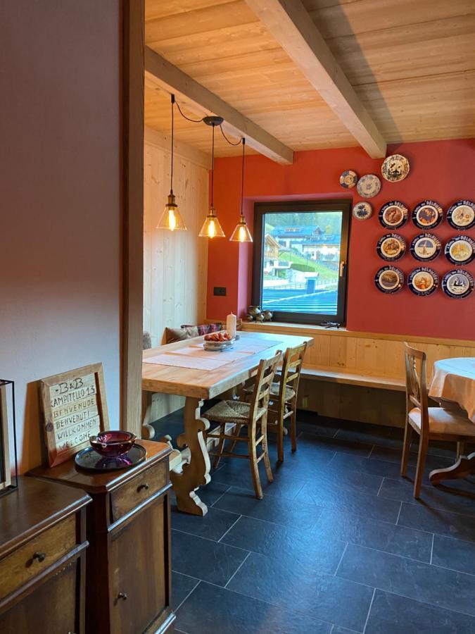 B&B Campitello 13 Di Caterina Costan San Nicolo di Comelico ภายนอก รูปภาพ